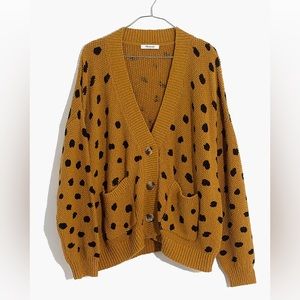 EUC Madewell XL v-neck cardigan sweater